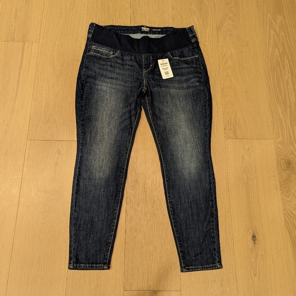Women's Blue Maternity Jeans